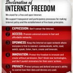 Declaration of Internet Freedom!