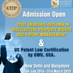 GIIP PG Diploma Course in IPR and Patent Management 
