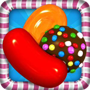 An image from the popular game 'Candy Crush Saga'
