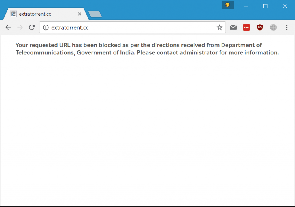 website blocking by url address