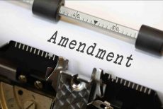 "Amendment"