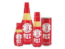 Bottles of the beverage B Fizz