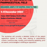 Workshop on Patent Opposition in the Pharmaceutical Field [Kochi, December 4-8]
