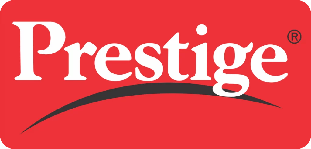 An image of "Prestige" logo.