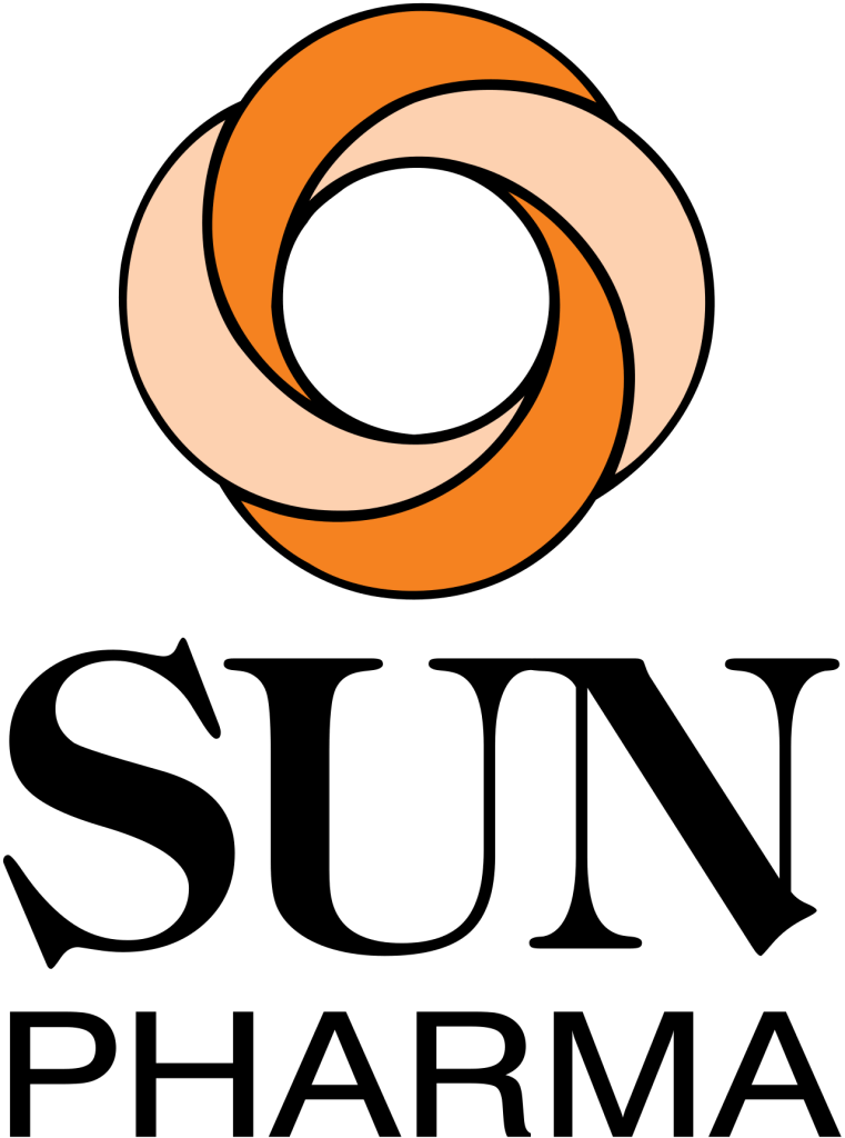 An image of the Sun Pharmas's logo